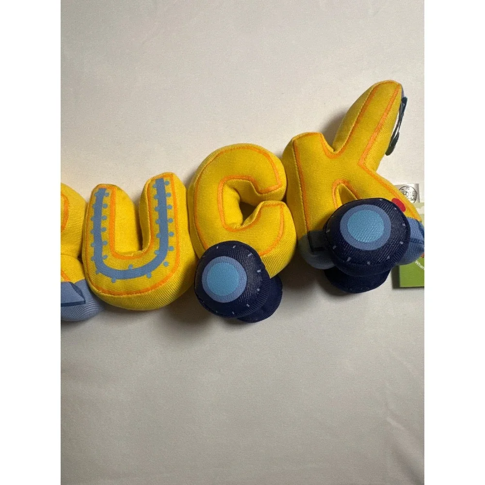 Word World Plush TRUCK WordThings Magnetic Connecting Letters Learning Toy NWT